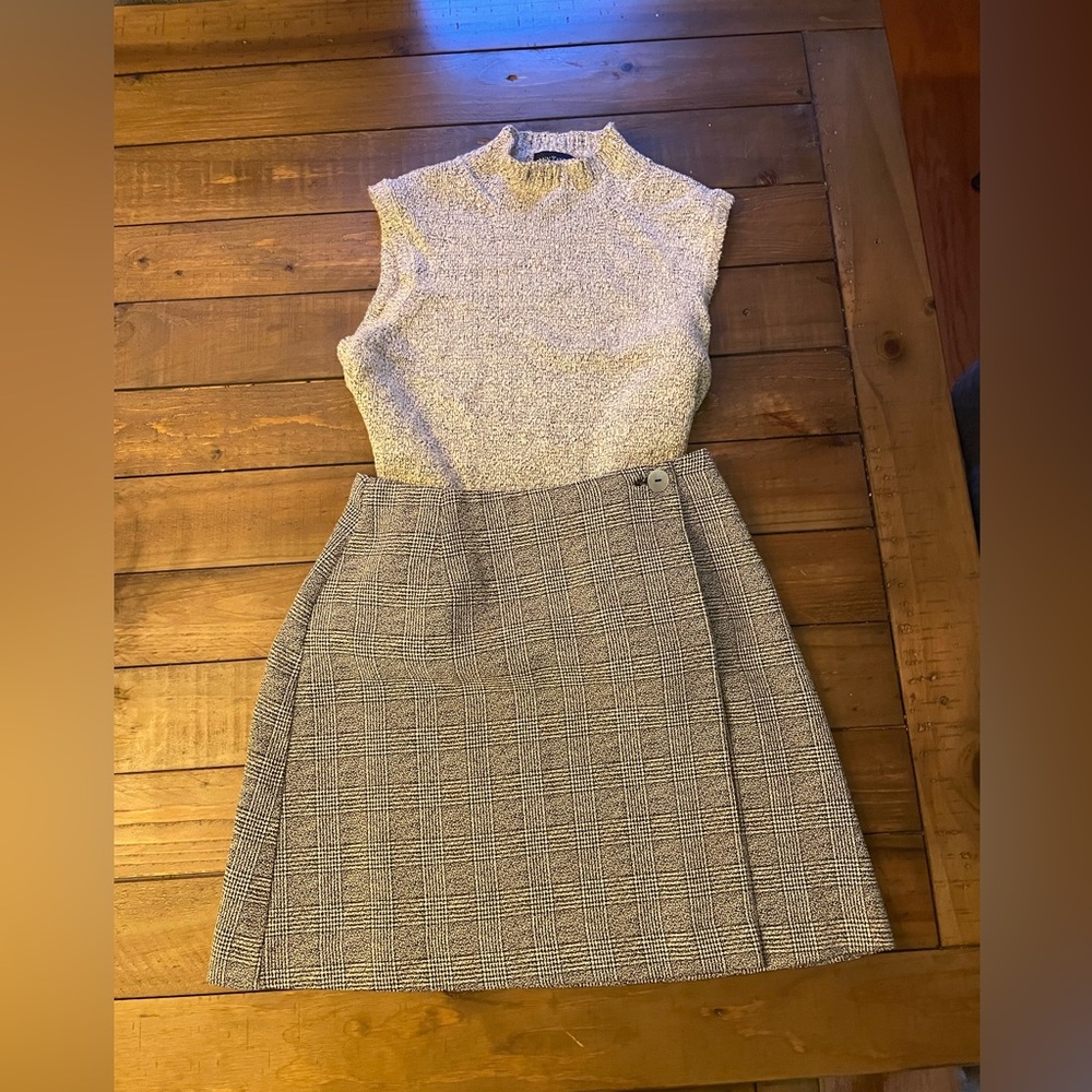 Vintage Express Wrap Skirt Y2K